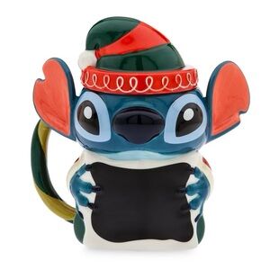 Stitch Holiday Mug with Lid – Lilo & Stitch